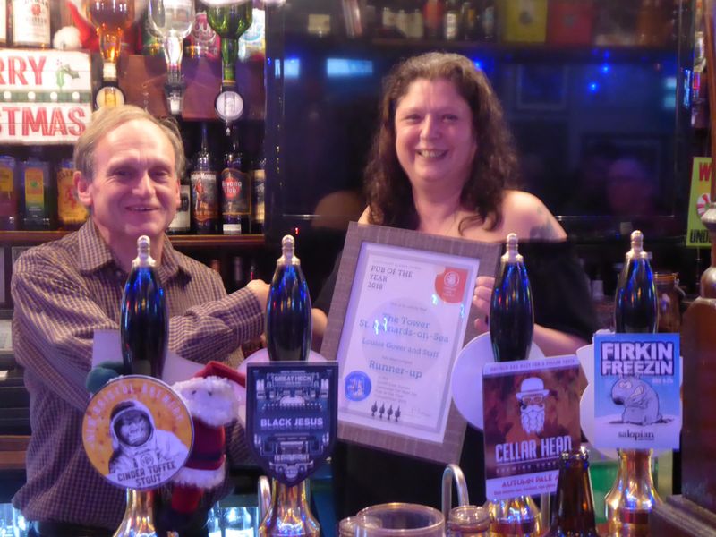 22.12.18 Branch Pub of the Year runner up. (Bar, Publican, Award). Published on 24-12-2019 