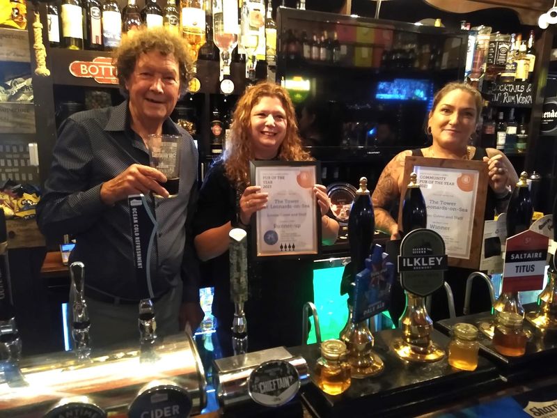 8.8.23 Runner Up Pub of the Year and Community Pub of the Year. (Pub, Bar, Publican, Branch, Award). Published on 12-10-2024