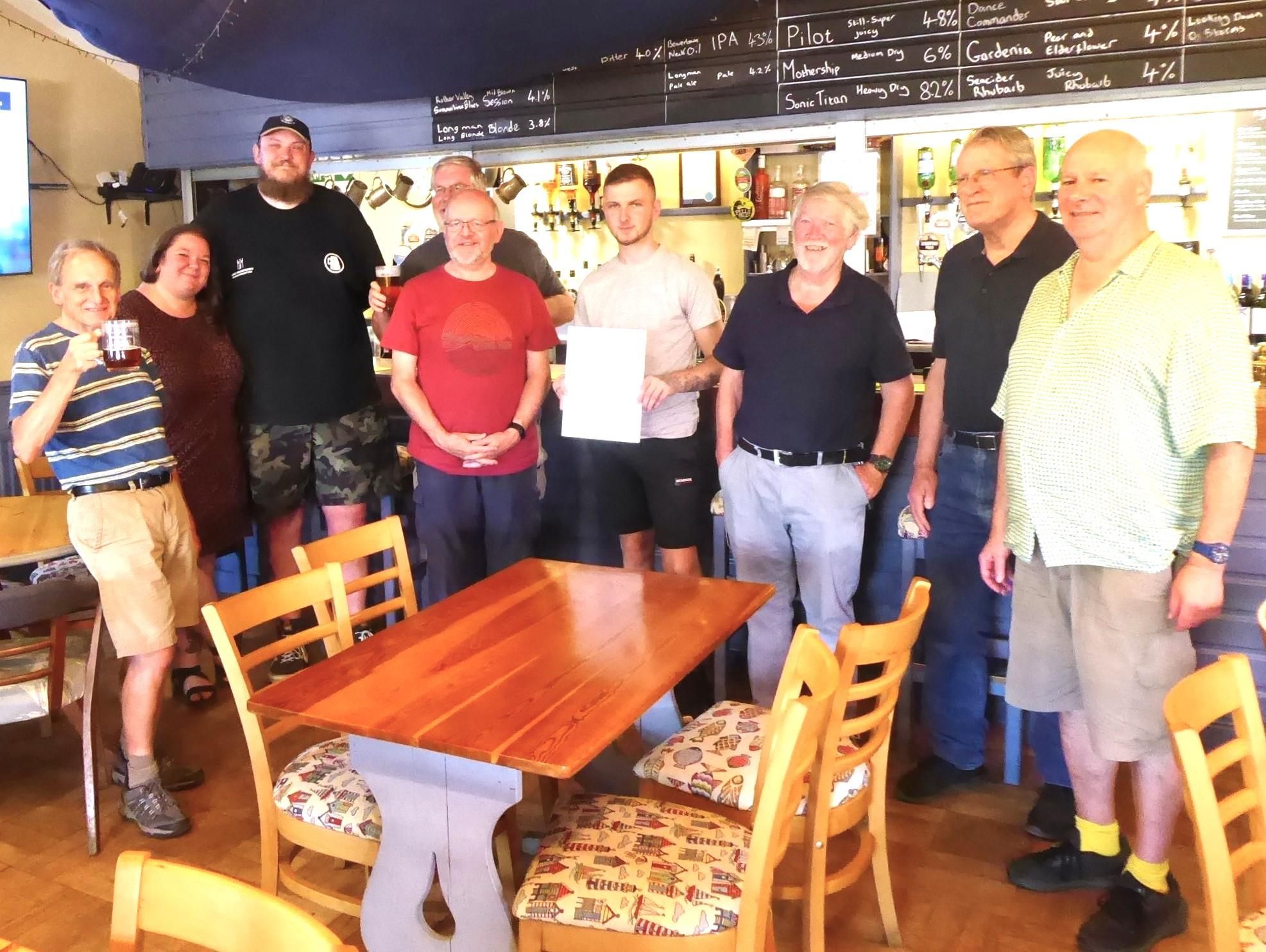29.7.24  Branch Club of the Year Runner Up. (Pub, Bar, Branch, Award). Published on 23-10-2024
