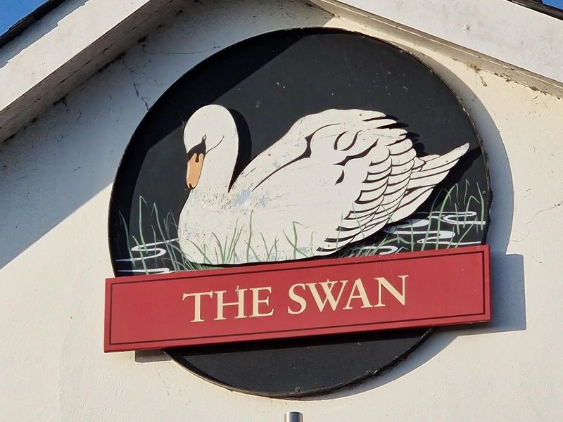 Sign on side of pub. (External, Sign). Published on 16-05-2023