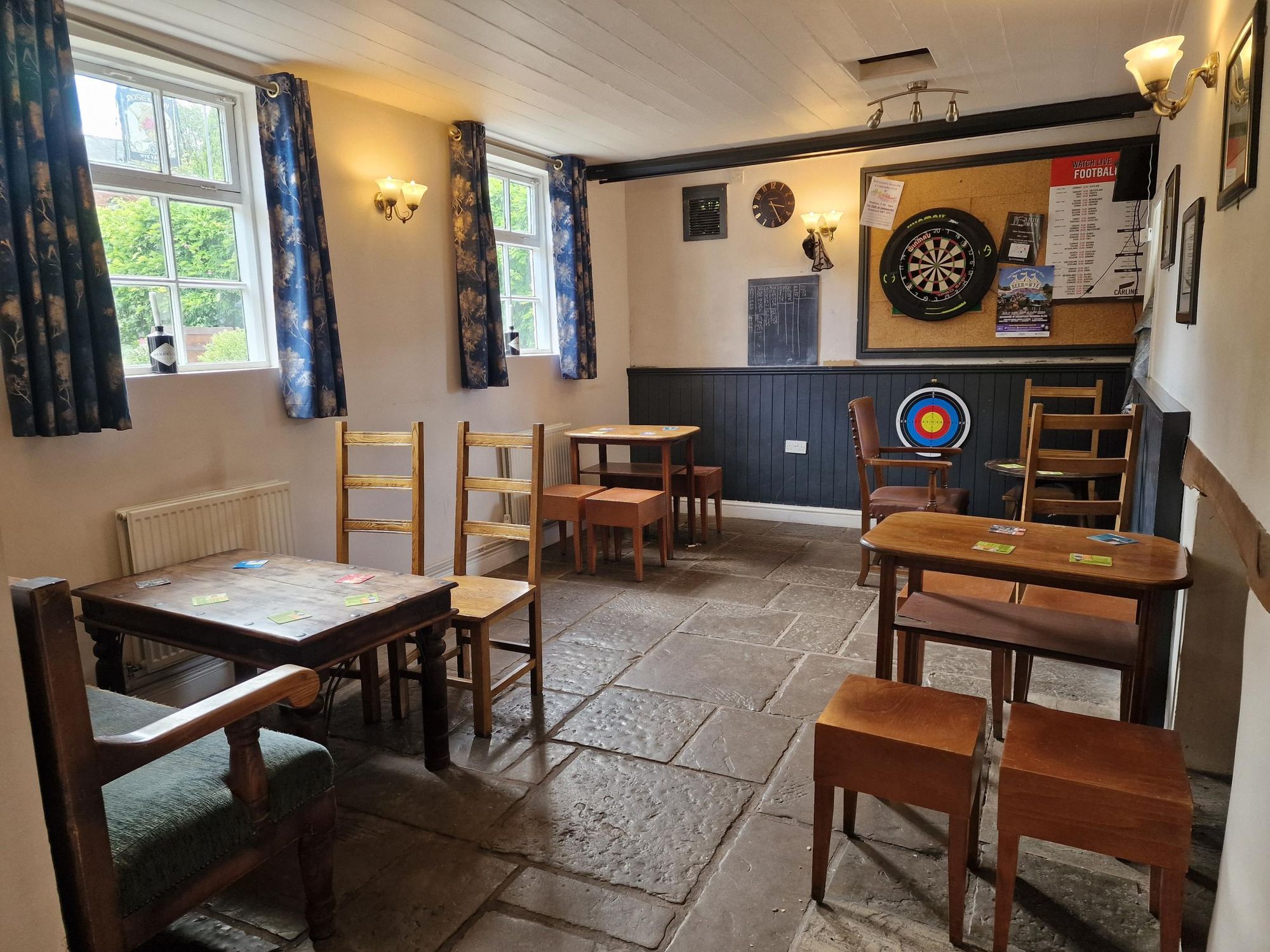 Dartboard area. Published on 25-06-2024