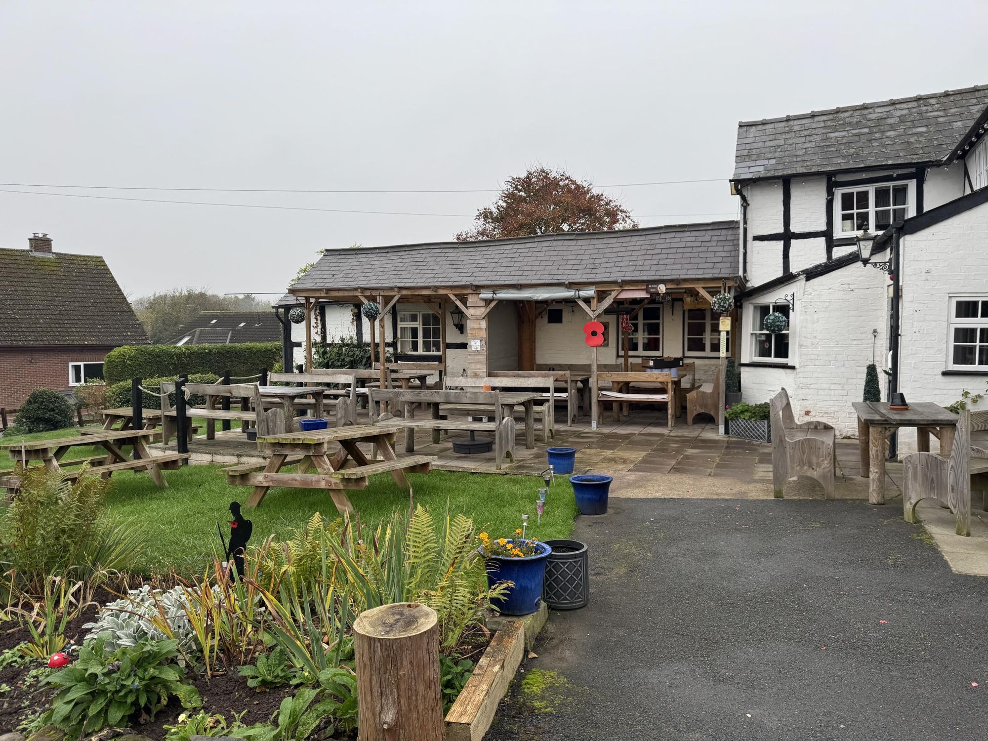 Front of pub. (External, Garden). Published on 10-11-2024
