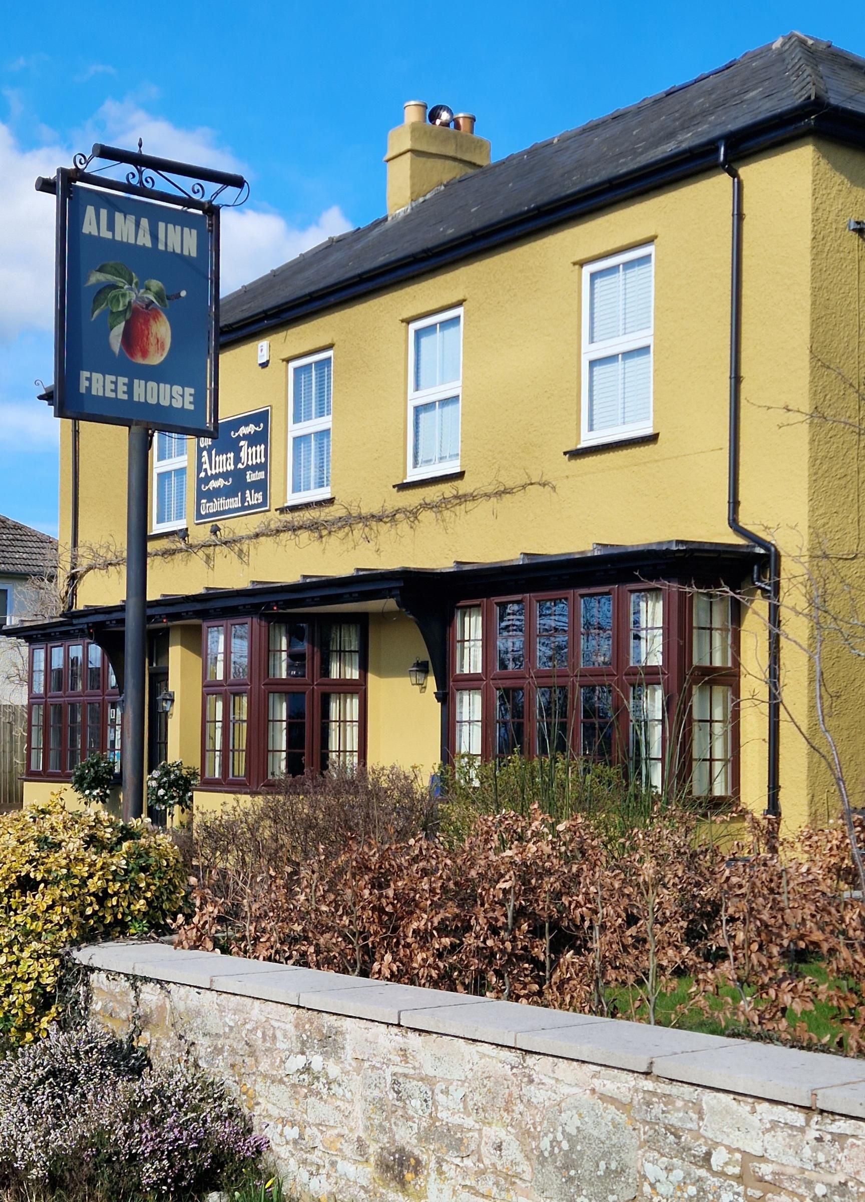 New pub sign 03/25. (External, Sign, Key). Published on 04-03-2025