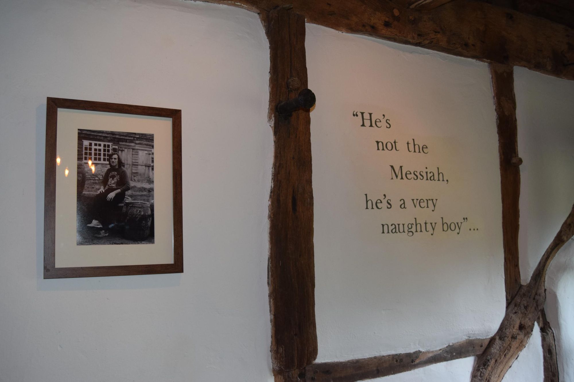 Python quote on wall. Published on 13-11-2023