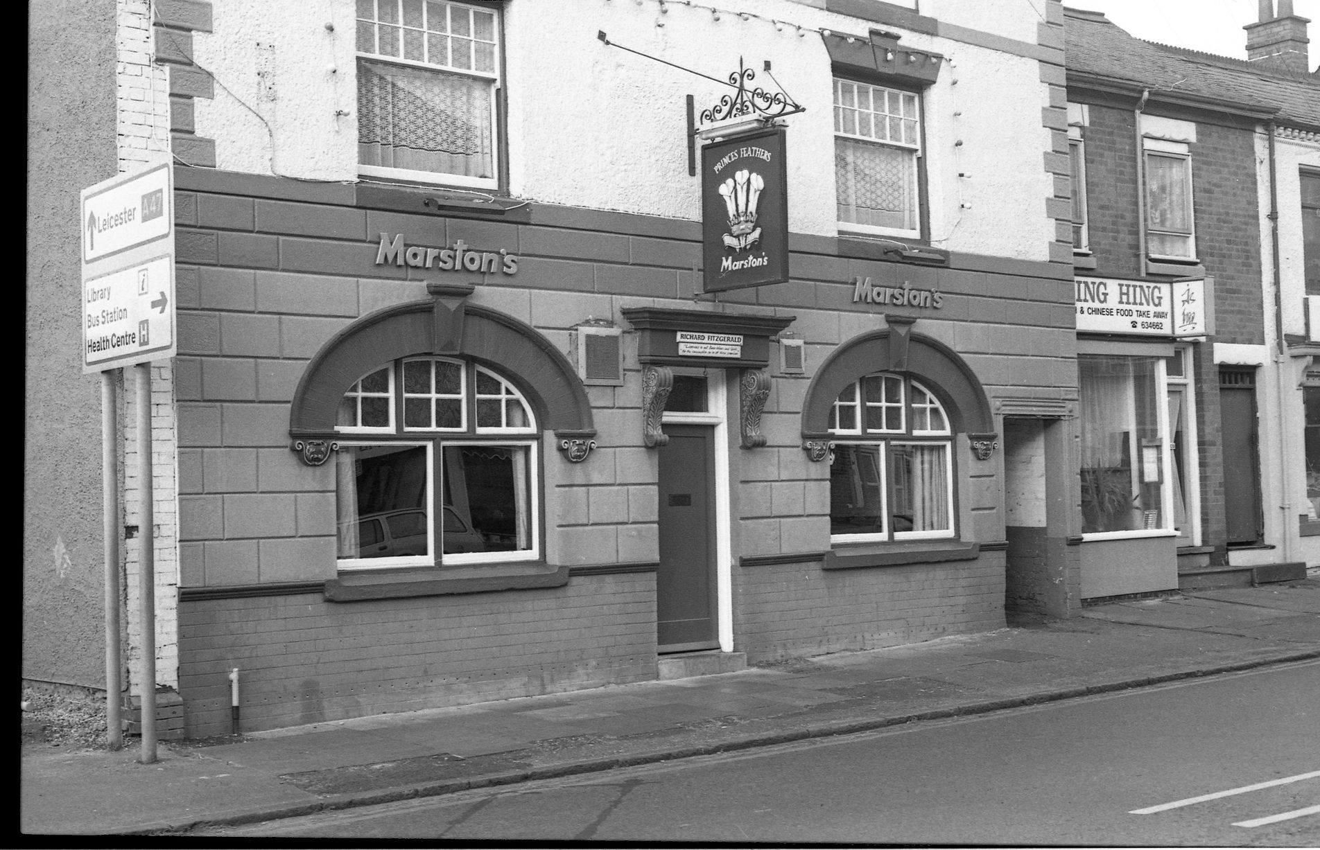 Princes Feathers in the 1980s when it was owned by Marston's. (Pub, External). Published on 13-03-2017
