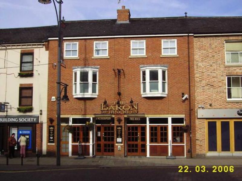 Baron of Hinckley in 2006. (Pub, External). Published on 15-01-2014