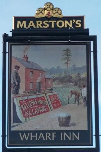 Wharf pub sign. (Sign). Published on 07-11-2013