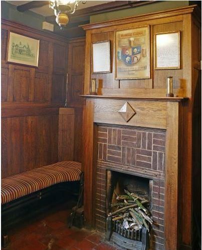 Wharf fireplace in 2012. (Pub). Published on 15-01-2014
