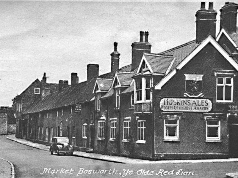 Olde Red Lion as it looked when it was a Hoskins pub. (Pub, External). Published on 07-11-2013