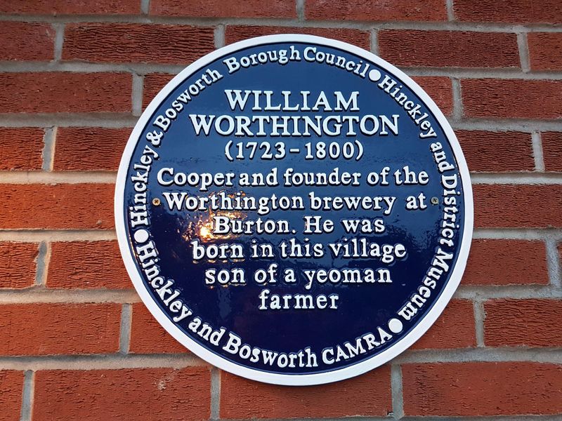 William Worthington (brewer) Plaque 2017. Published on 06-11-2017