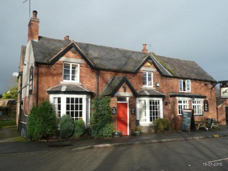 Black Horse January 2015. (Pub, External). Published on 15-01-2015
