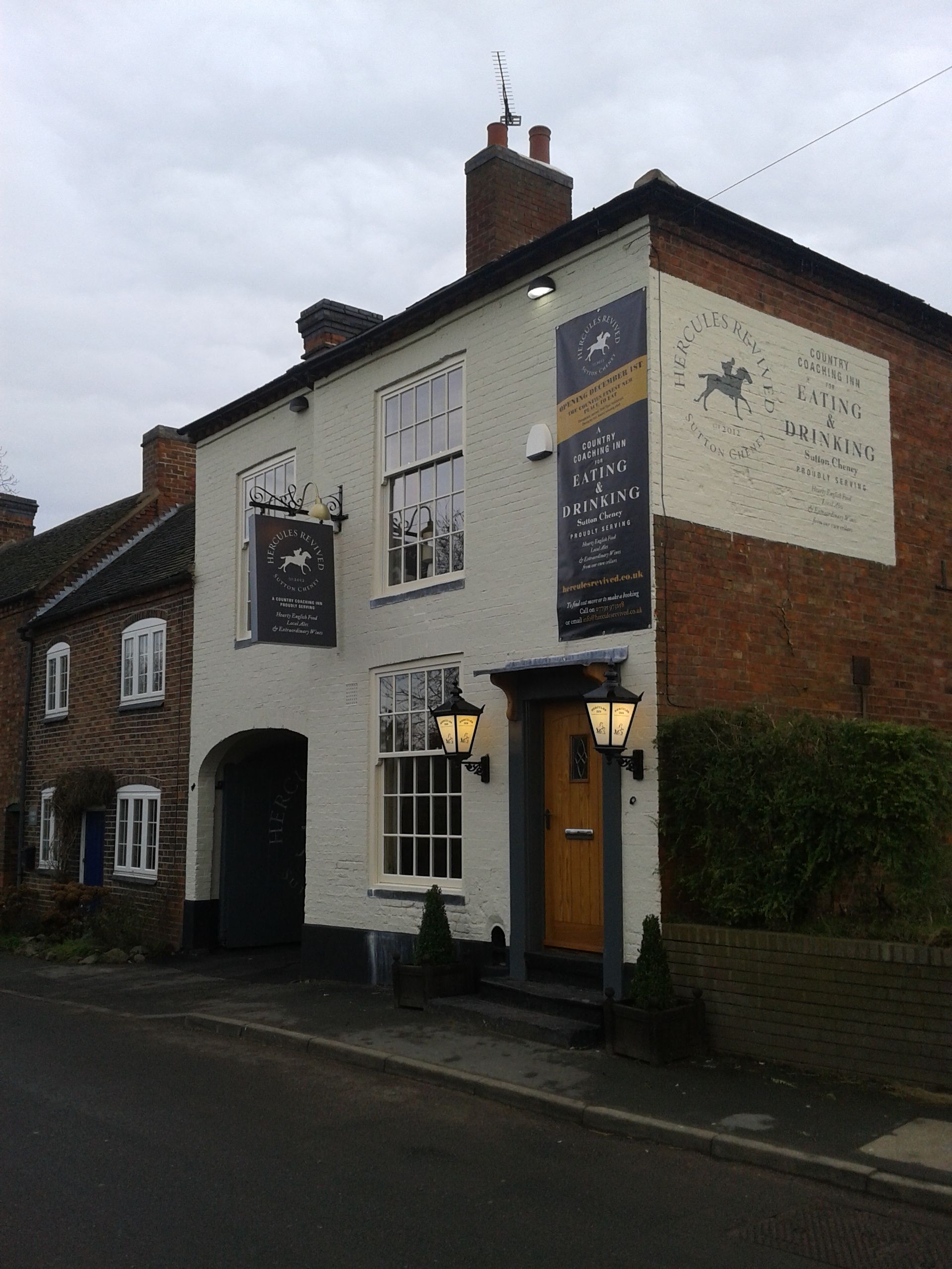 Hercules Revived, Sutton Cheney. (Pub). Published on 22-01-2013