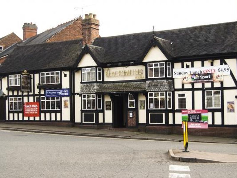 Blacksmith's Arms August 2014. (Pub, External, Key). Published on 16-02-2015