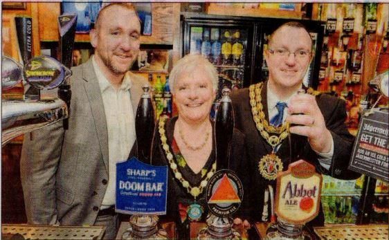 Phil Hughes, landlord with Mayors of Earl Shilton and Hinckley a. (Publican). Published on 01-03-2017