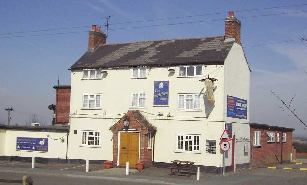 Oddfellows Arms, Higham on the Hill. (Pub). Published on 05-10-2012