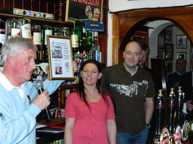 Branch Pub of the Year presentation 2012. (Publican, Branch, Award). Published on 23-10-2013