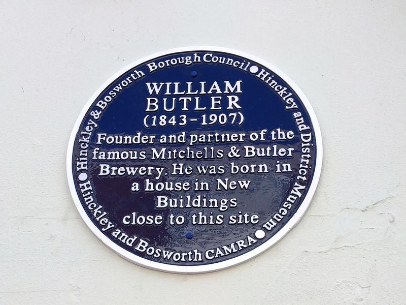 William Butler blue plaque June 2017. (External, Award). Published on 10-07-2017