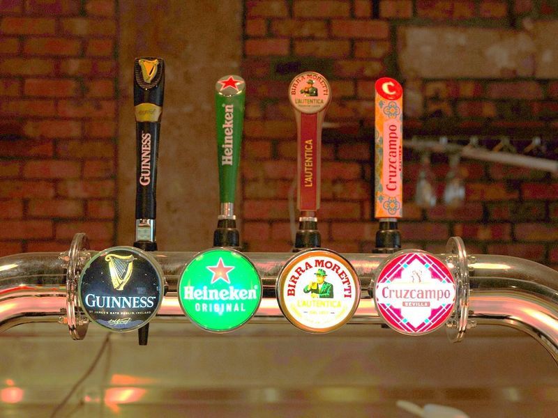 Keg Beer Taps. (Bar). Published on 13-04-2026 