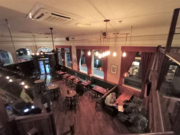 Downstairs seating area. (Pub). Published on 20-01-2023