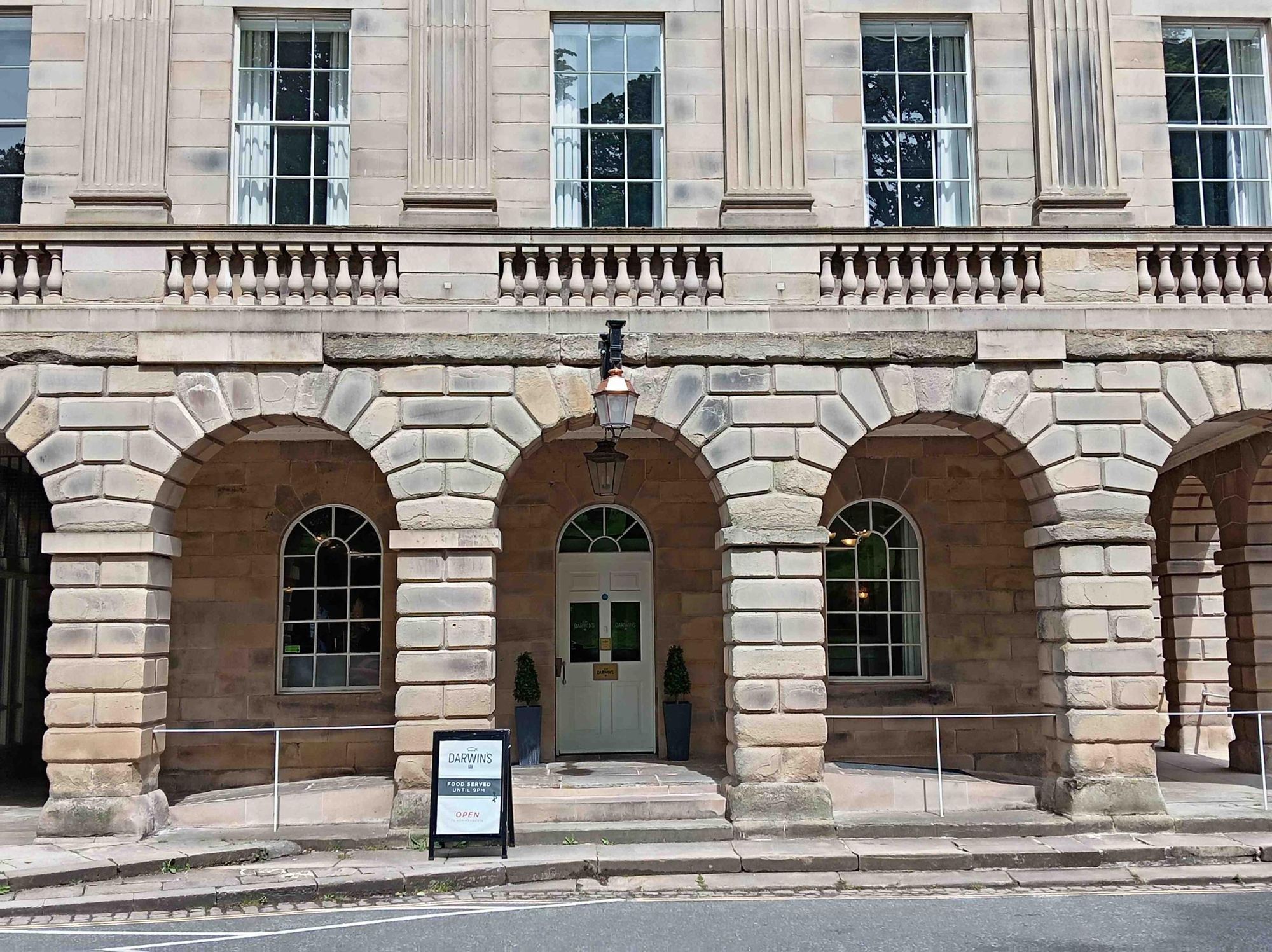 Public bar entrance at left-hand side of building. (Pub, External). Published on 06-06-2026