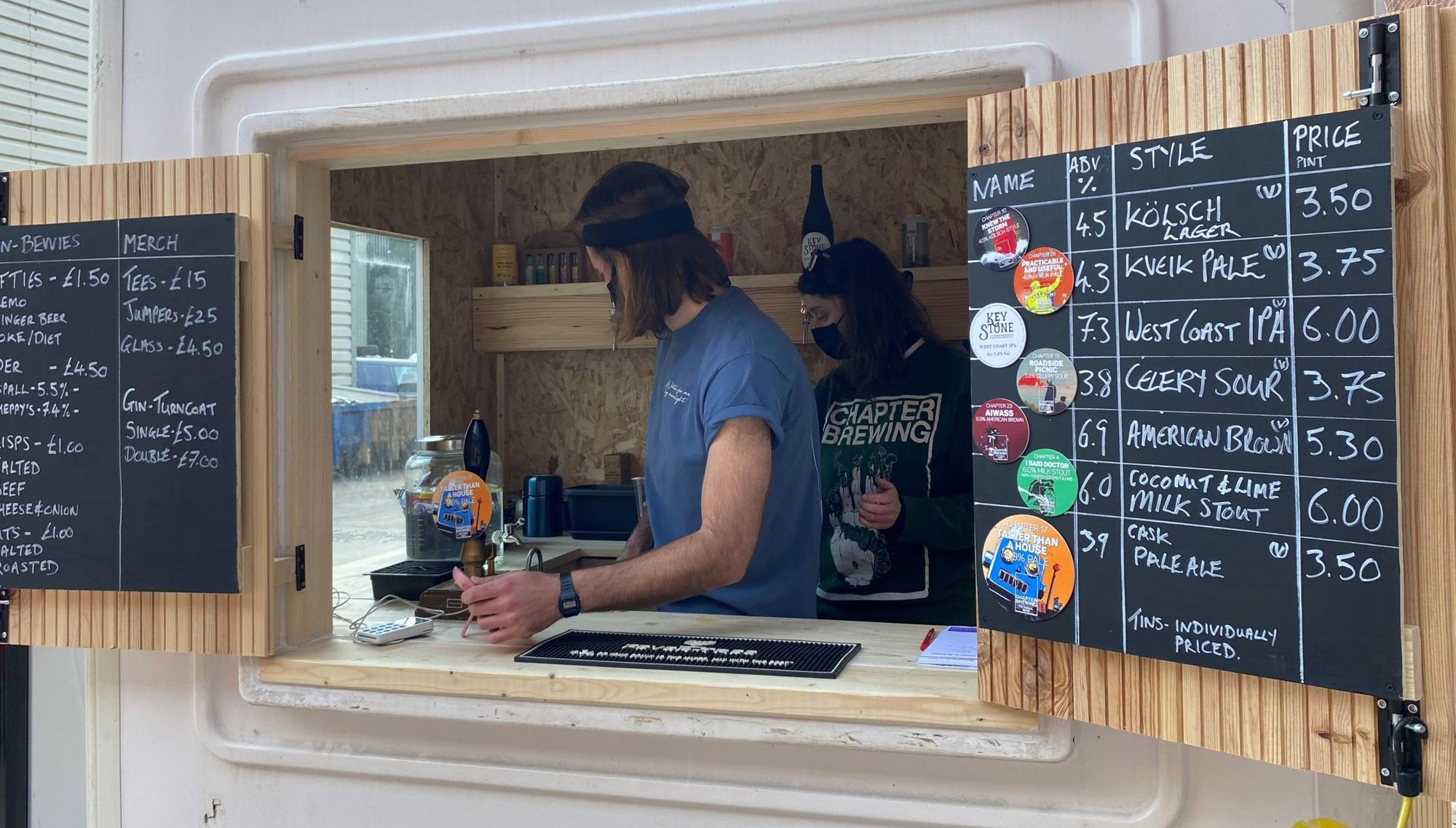 Chapter Brewery Bar. (Pub, Brewery, External, Bar). Published on 17-04-2021