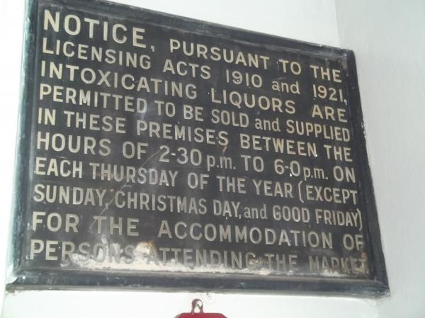 Sign to right of front porch. (External, Sign). Published on 30-11-2014