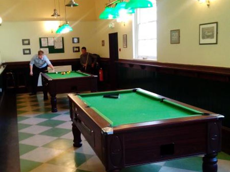 Upstairs pool room. (Pub). Published on 11-11-2014