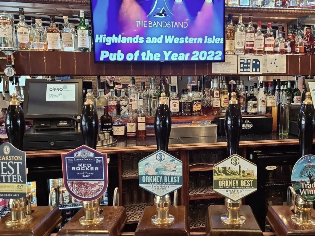 Bandstand H&WI PotY 2022. (Pub, Bar, Award). Published on 21-10-2022