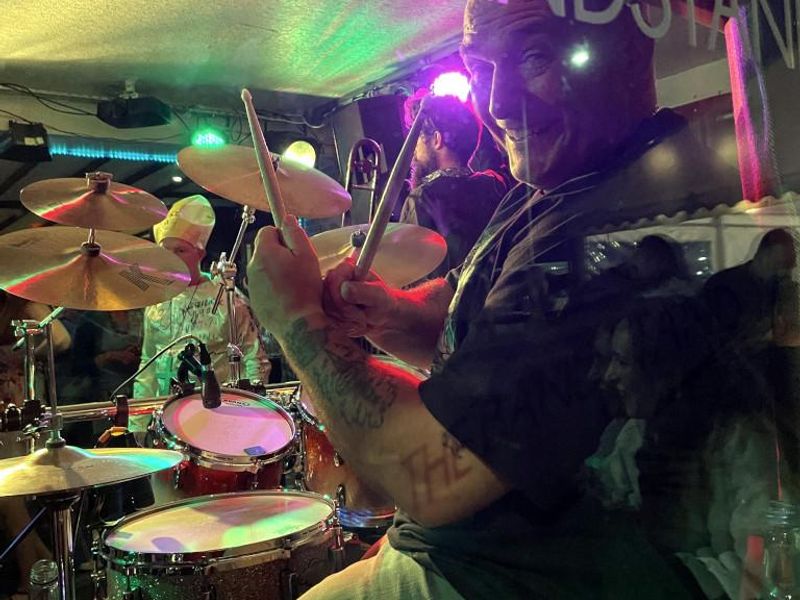 Bandstand Drummer Summer Beerfest 2022. (Pub, Festival, Bar). Published on 21-10-2022