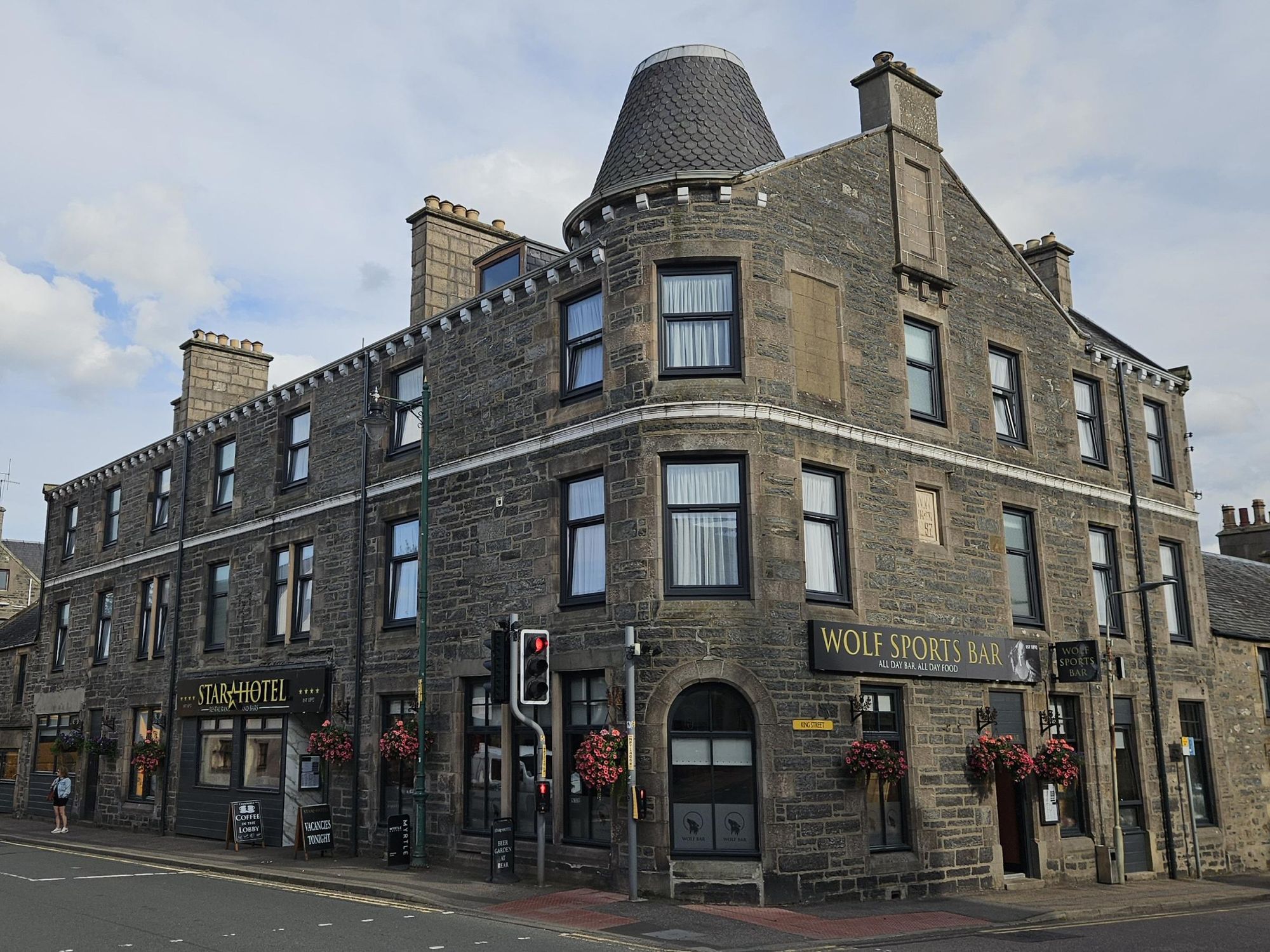 Wolf Sports Bar, Kingussie (Photo: Paul Dixey - 26/08/2026). (Pub, External, Key). Published on 05-10-2026