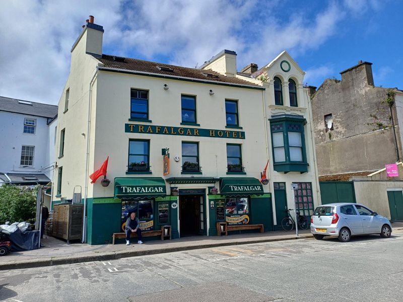 Trafalgar Hotel, Douglas 23.6.24 (Adrian Smith). (Pub, External, Key). Published on 06-10-2024