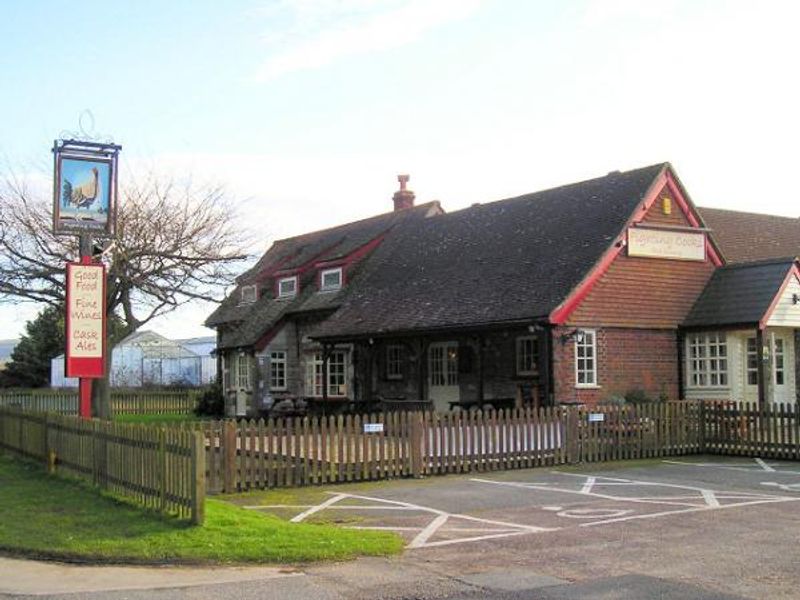 The Fighting Cocks. (Pub, External, Garden, Sign, Key). Published on 14-02-2013