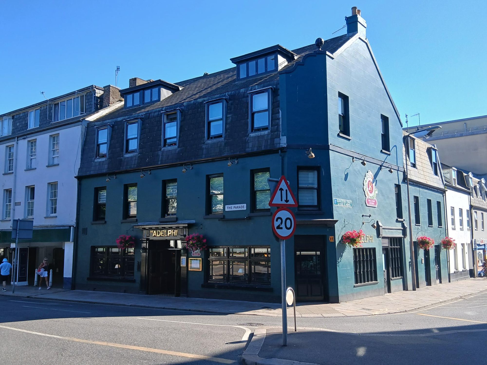 Adelphi Lounge, St Helier (Photo: Richard Langford - 08/07/2026). (Pub, External, Key). Published on 09-08-2026