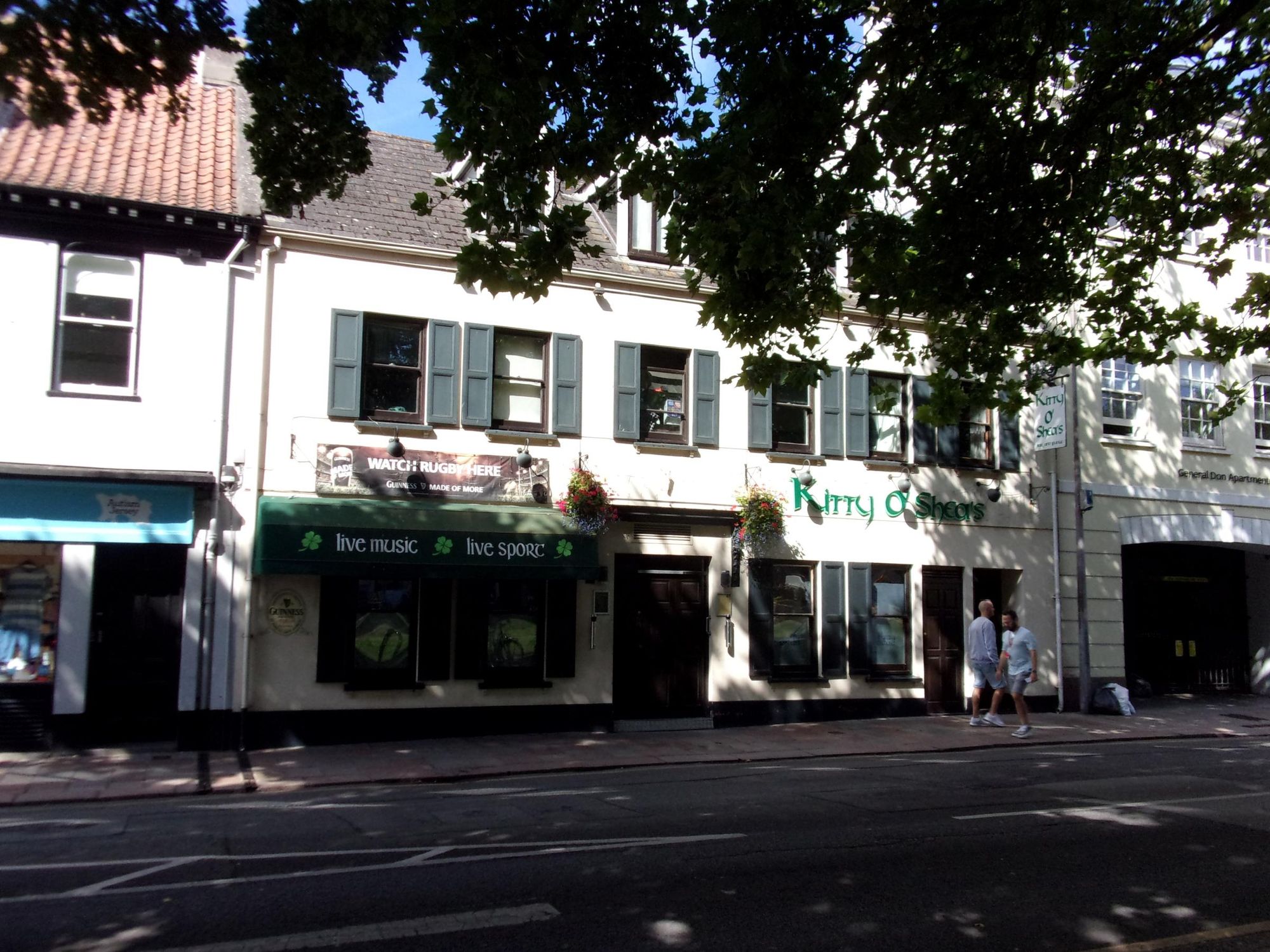 Kitty O'Shea's, St Helier (Photo: Roy Humphrey - 01/07/2026). (Pub, External). Published on 09-08-2026