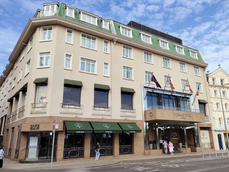 Pomme D'Or Hotel, St Helier (Photo: Alan Cooke - 30/05/2026). (Pub, External, Key). Published on 30-05-2026
