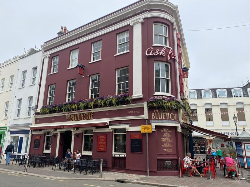 Blue Note Bar, St Helier (Photo: Richard-Langford - July 2026). (Pub, External). Published on 03-08-2026