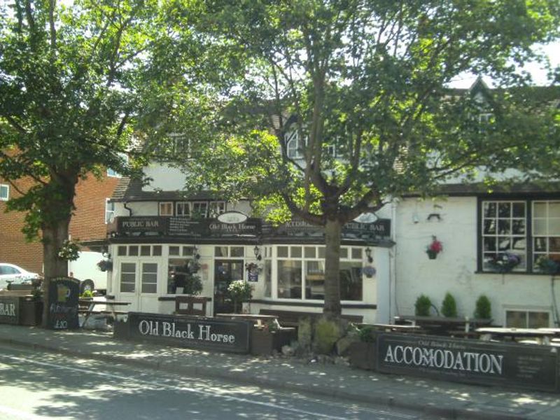 Old Black Horse. (Pub, External). Published on 14-12-2013