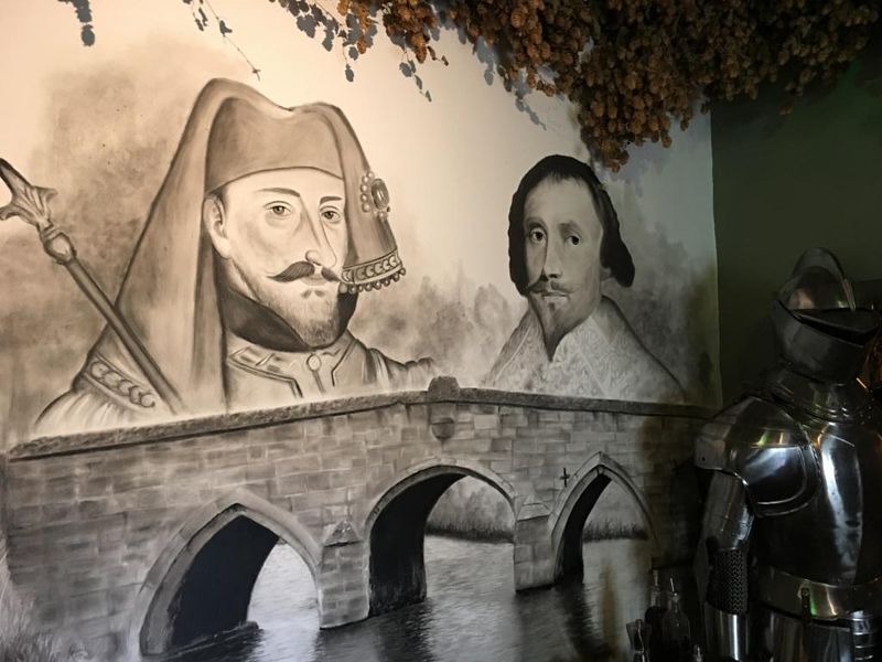 Mural. Bridge. (Pub). Published on 26-08-2018
