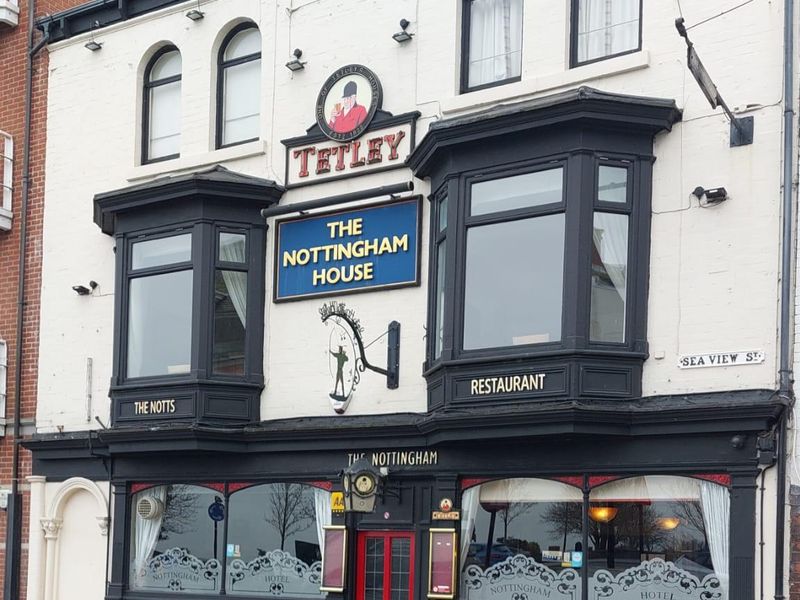 Front of the Nottingham House. (Pub, External, Key). Published on 03-03-2024