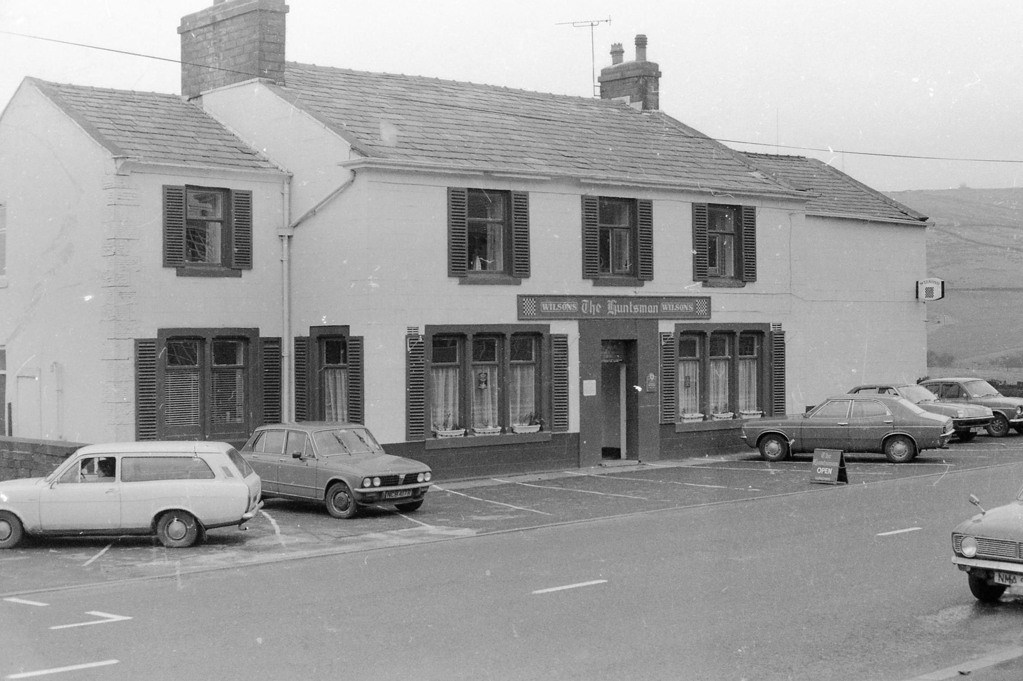 Front View around 1980 when it was called the Huntsman. (Key). Published on 13-06-2024