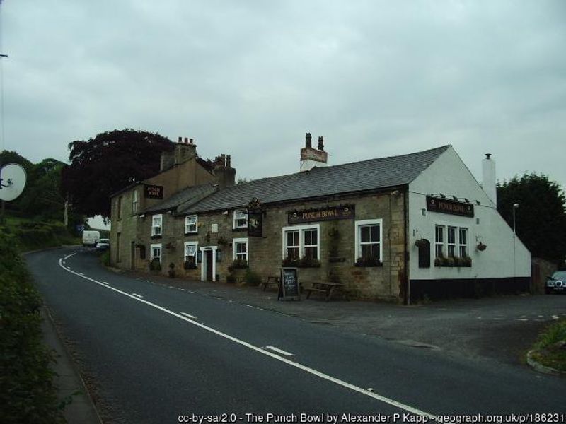 Punch Bowl, Hurst Green (Alexander P Kapp). (Pub, External). Published on 07-04-2023
