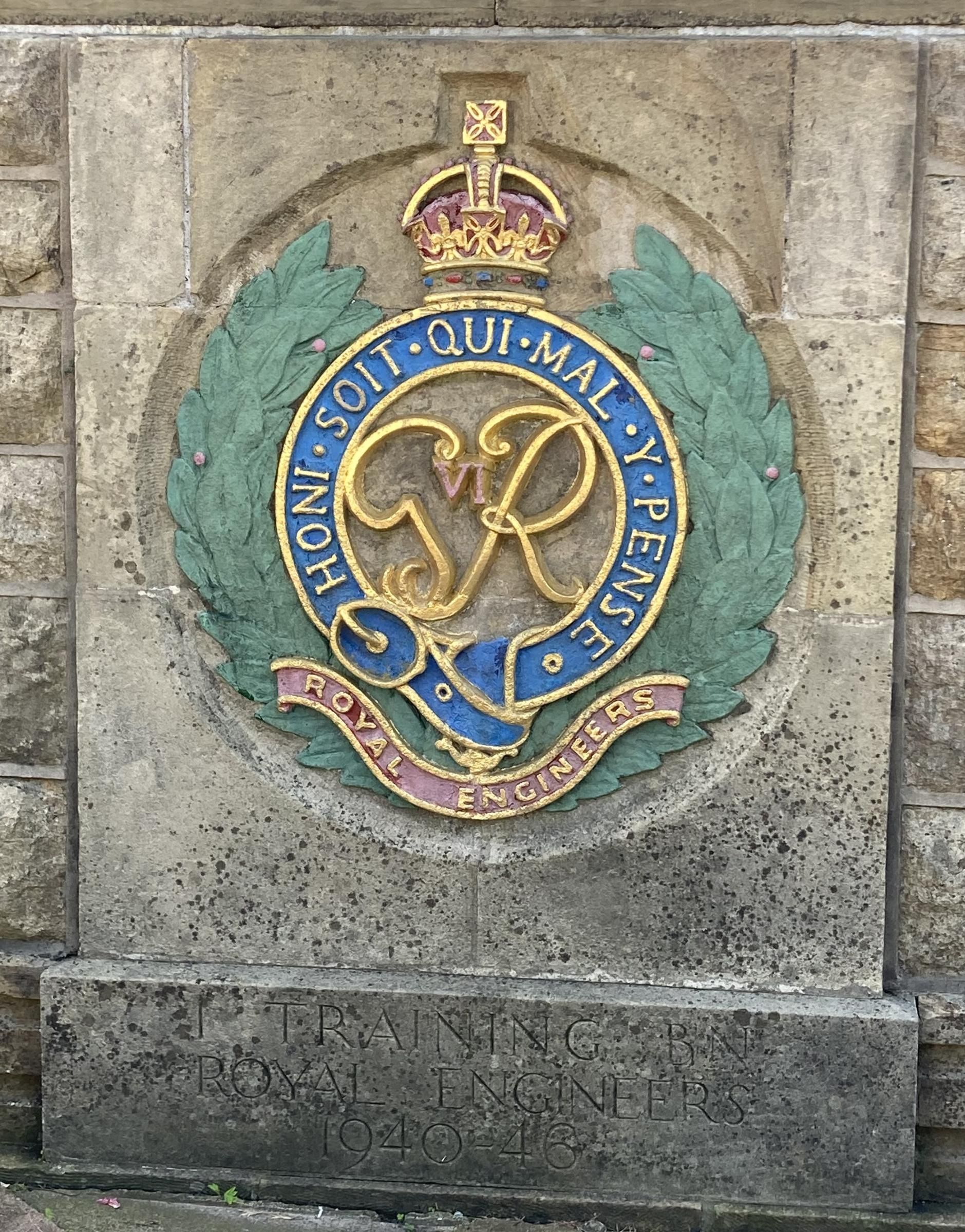 <ilitary crest on club. (Sign). Published on 02-07-2024