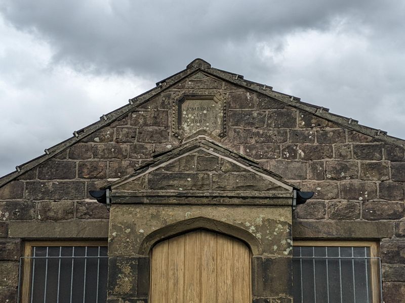 Close up of 1897 Kimberley Club datestone. Published on 13-06-2024