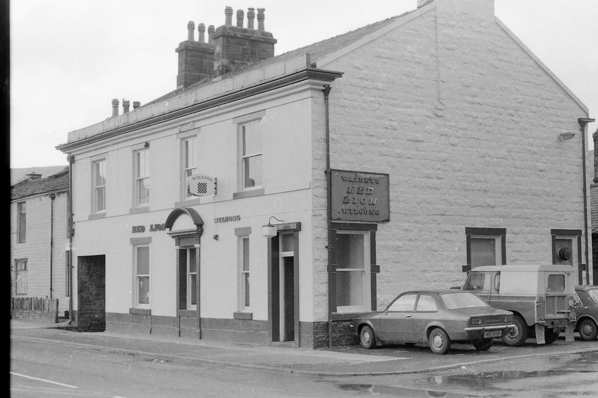 Front View around 1980. (Key). Published on 13-06-2024