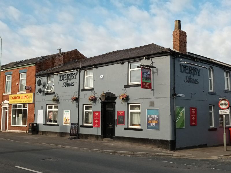 Derby Arms, Chorley 7.8.22 RL. (Pub, External, Key). Published on 07-08-2022