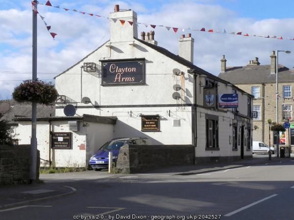 Clayton Arms, Adlington. (Pub, External, Key). Published on 21-07-2015