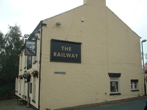 Railway at Adlington. (Pub, External, Key). Published on 28-10-2013