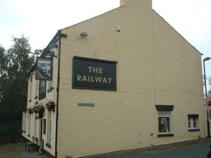 Railway at Adlington. (Pub, External, Key). Published on 28-10-2013