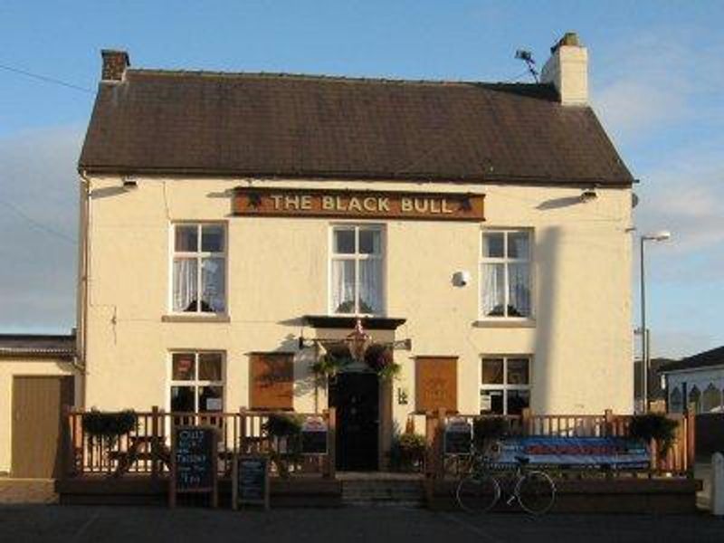 Black Bull at Bamber Bridge. (Pub, External, Key). Published on 04-11-2013