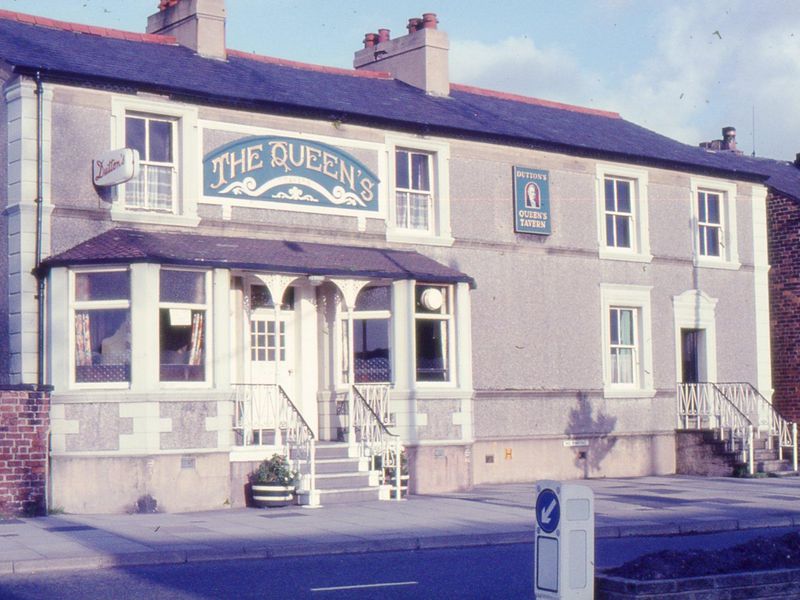 Queens Tavern, Chorley. (Pub, External, Key). Published on 10-02-2021